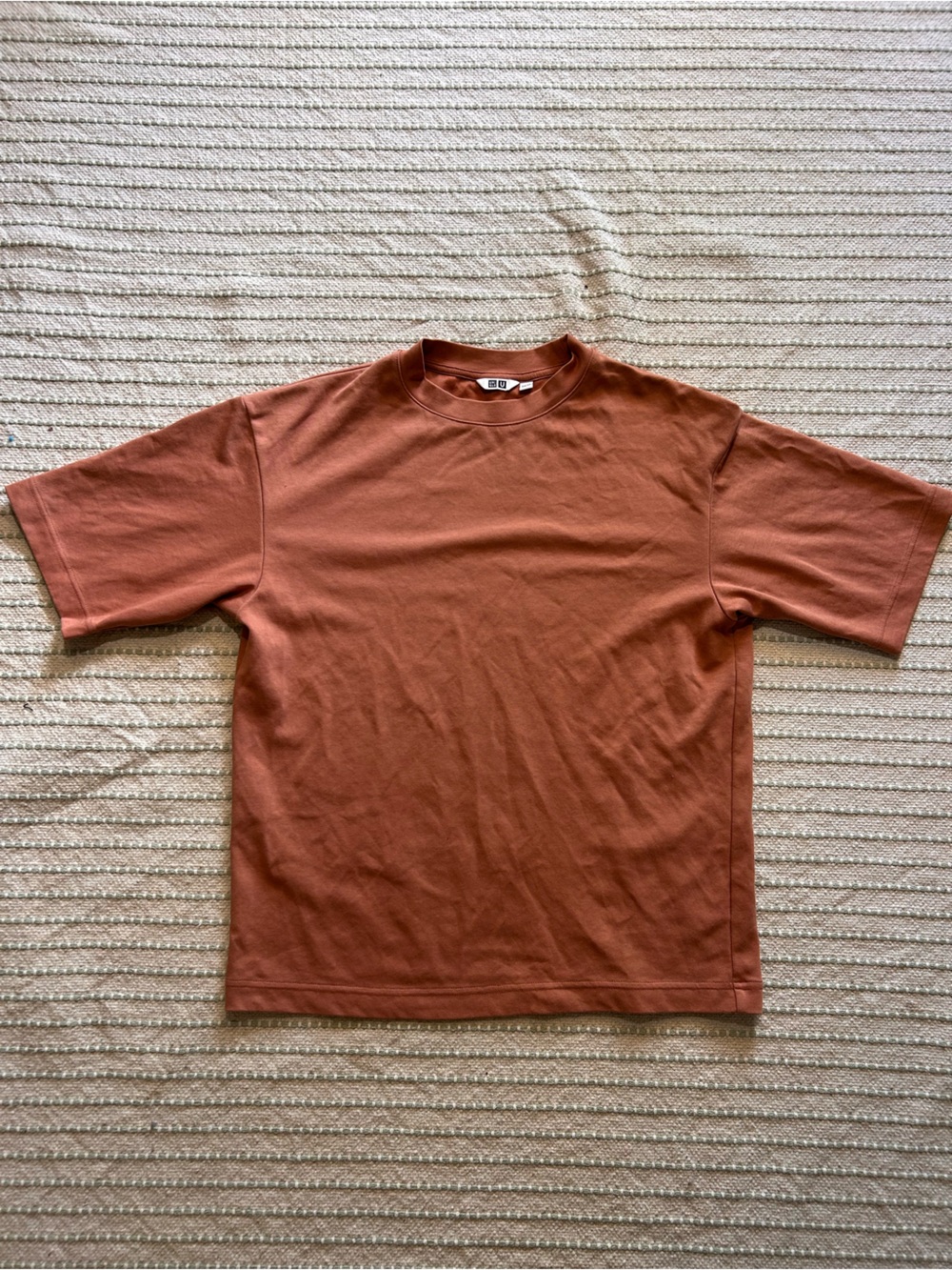 3/15$ Uniqlo burnt orange shirt